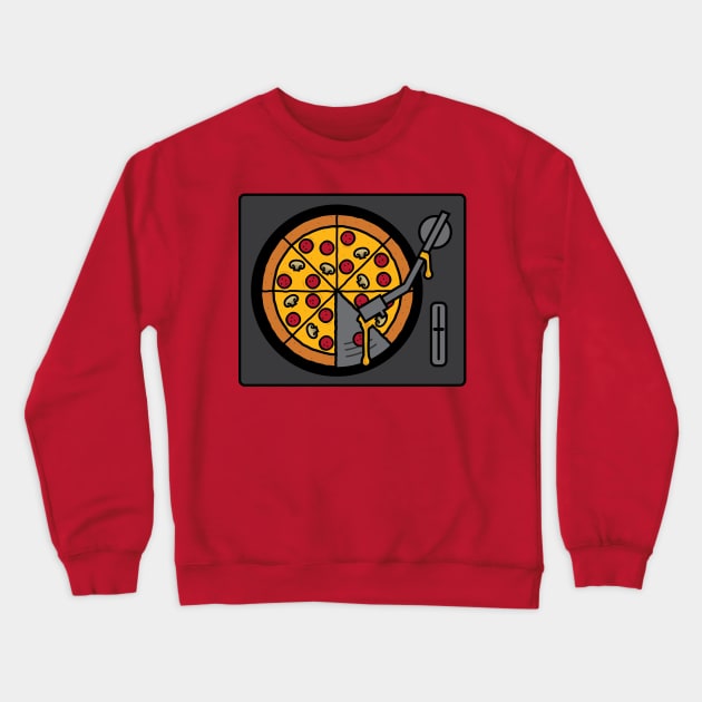 Pizza Sounds Good Crewneck Sweatshirt by reebexdesigns